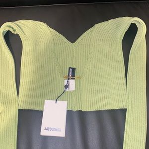 NWT Jacquemus Green Knitted Top